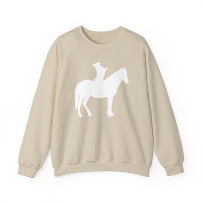 Corgi Sweatshirt Horse