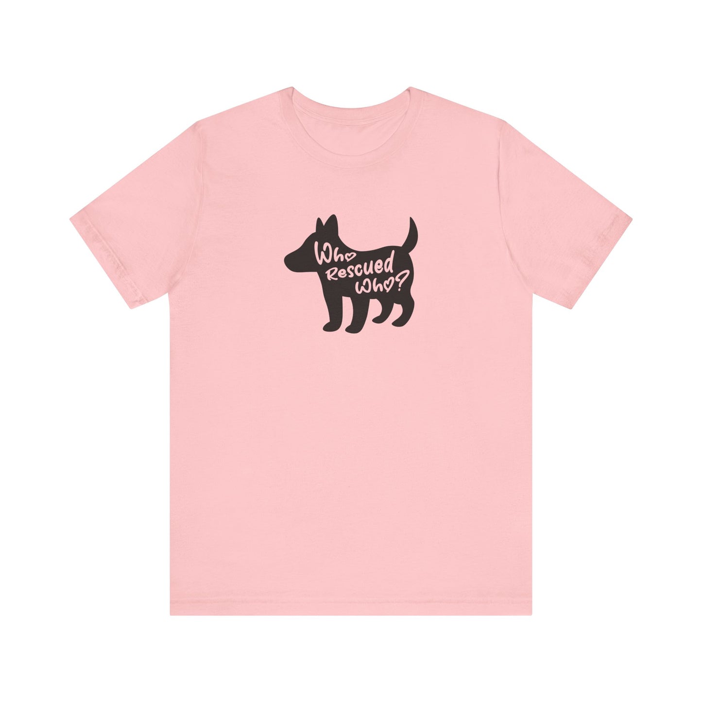 T-shirt Who Rescued Who?