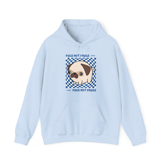 Pug Hoodie Not Drugs