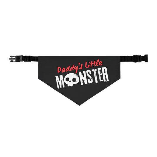 Dog Bandana Halloween Daddy's Little Monster