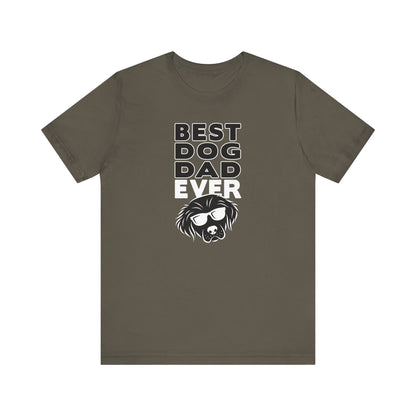 Dog T-shirt Best Dad Ever