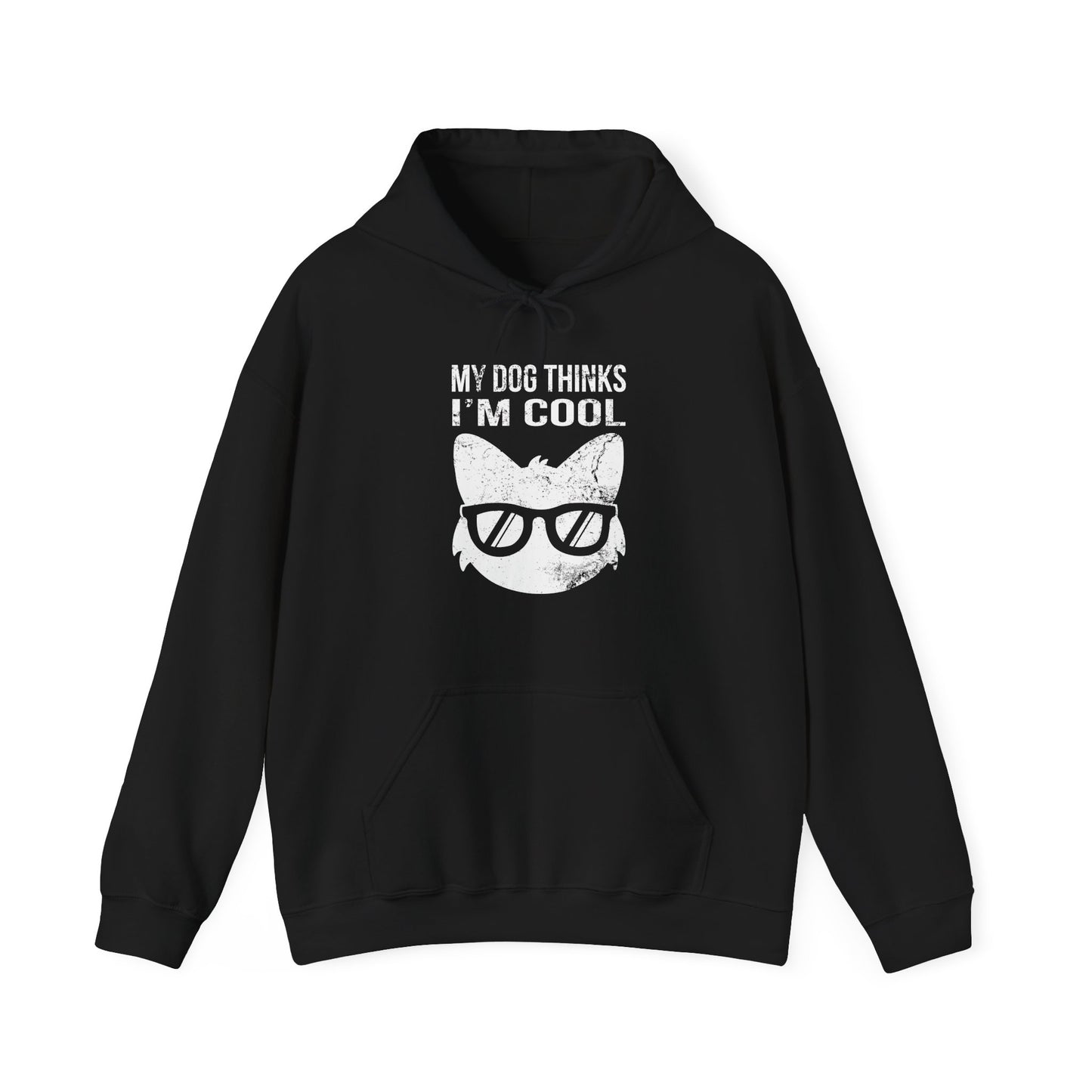 Dog Hoodie I'm Cool (Distressed)