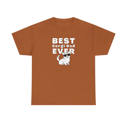 Corgi T-shirt Best Dad