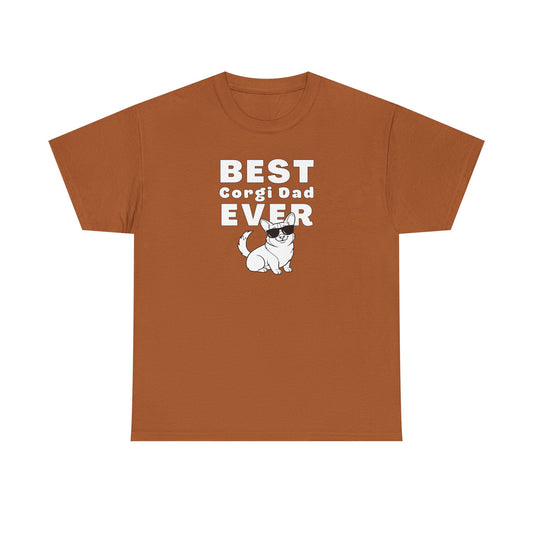 Corgi T-shirt Best Dad