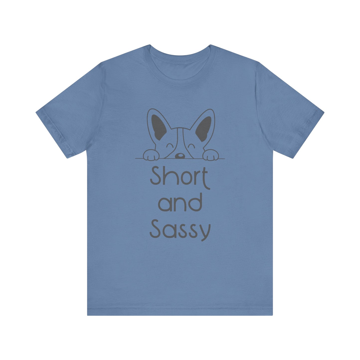 Corgi T-shirt Short & Sassy