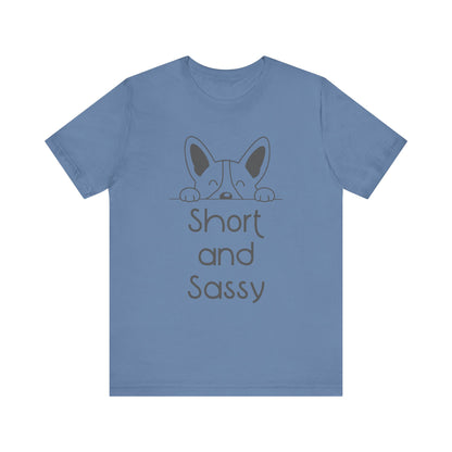 Corgi T-shirt Short & Sassy