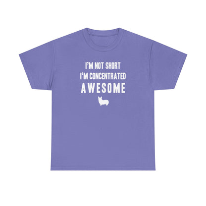 Corgi T-shirt Concentrated Awesome