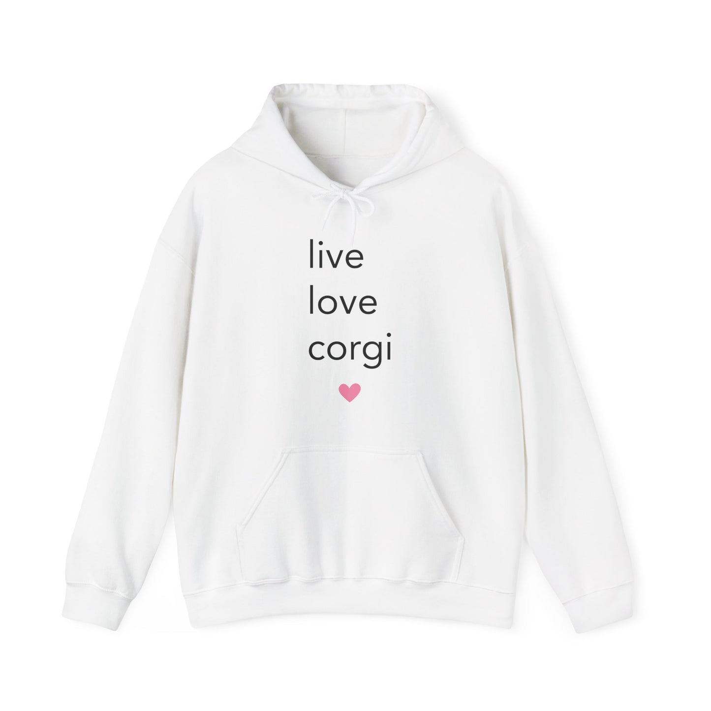Corgi Hoodie Live Love
