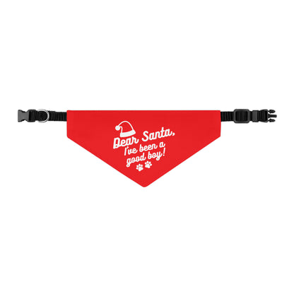 Dog Bandana Dear Santa