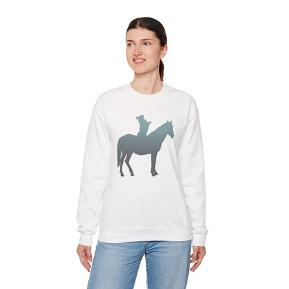 Corgi Sweatshirt Horse