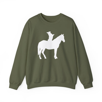 Corgi Sweatshirt Horse