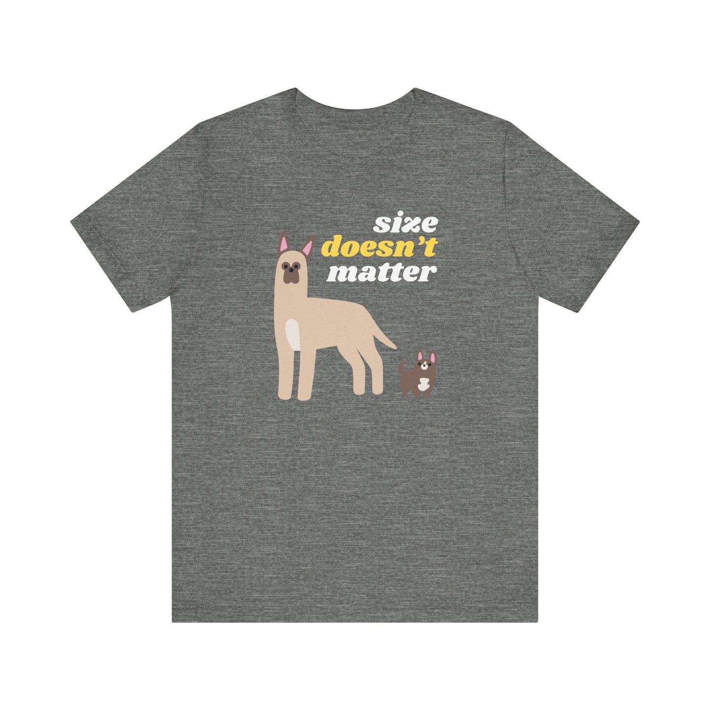 Dog T-shirt Size Doesn't Matter