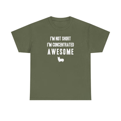 Corgi T-shirt Concentrated Awesome