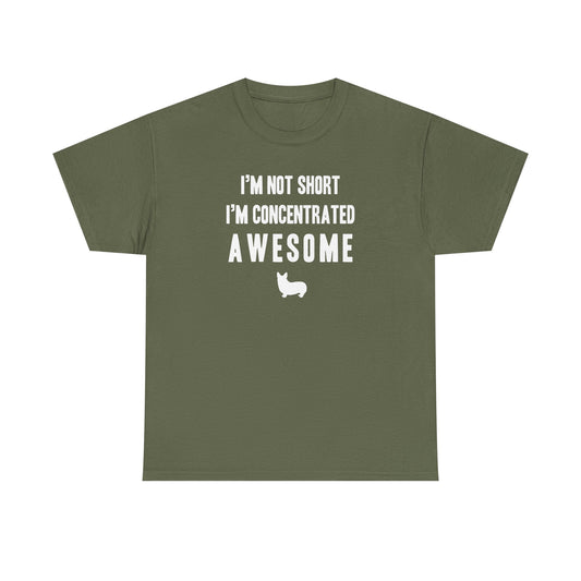 Corgi T-shirt Concentrated Awesome