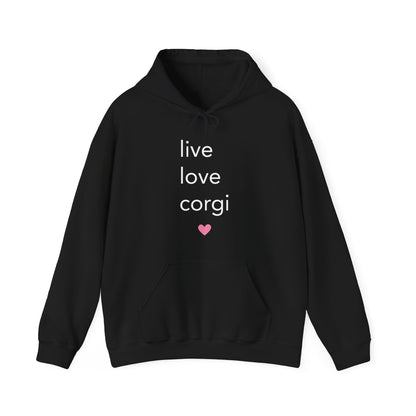 Corgi Hoodie Live Love
