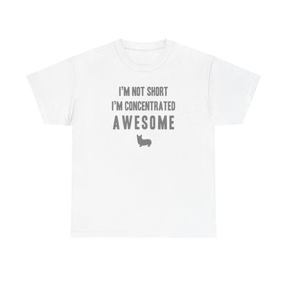 Corgi T-shirt Concentrated Awesome