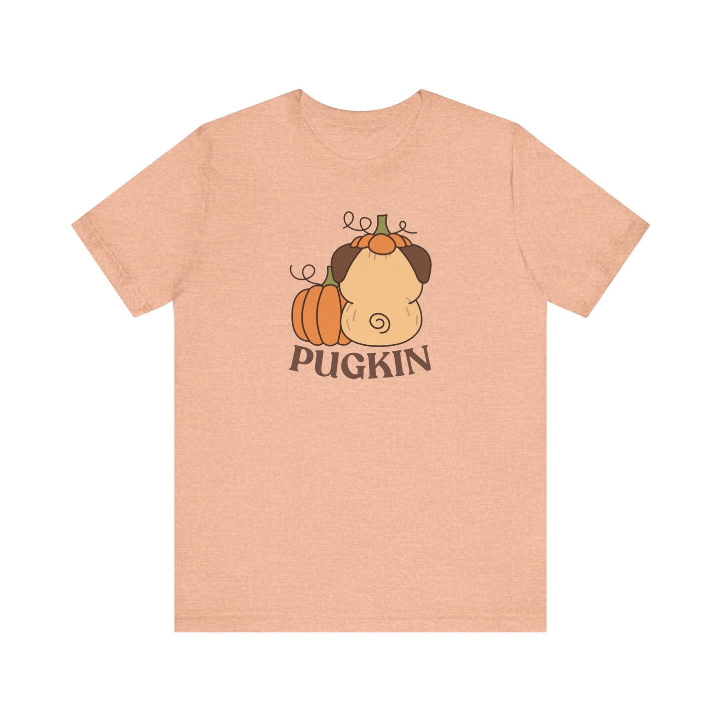 Pug T-shirt Pumpkin