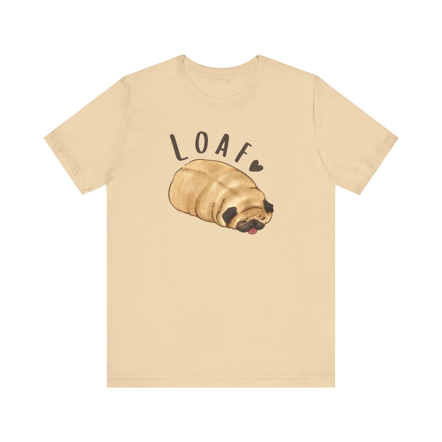 Pug T-shirt Loaf