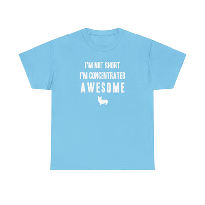 Corgi T-shirt Concentrated Awesome
