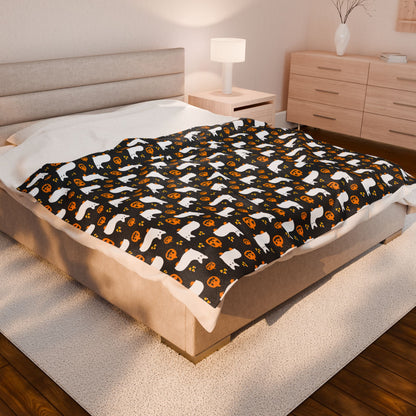 Corgi Blanket Halloween