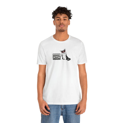 Corgi T-shirt Boom Box