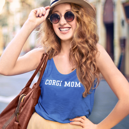 Corgi Tank Top Mom