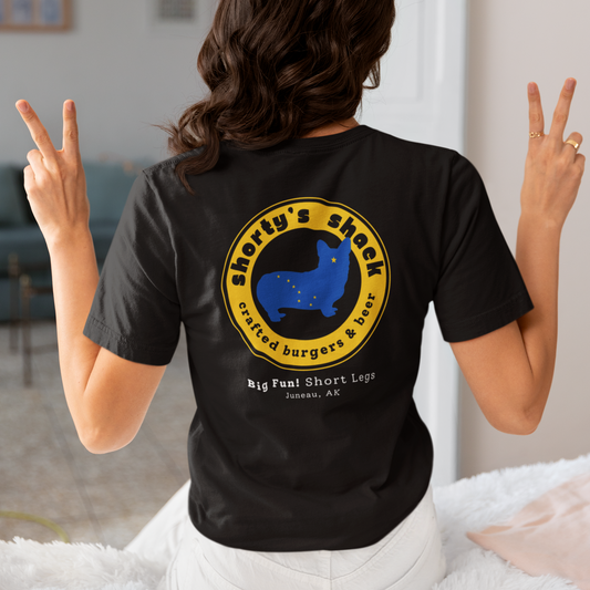 Corgi T-shirt Shorty's Shack