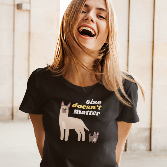 Dog T-shirt Size Doesn't Matter