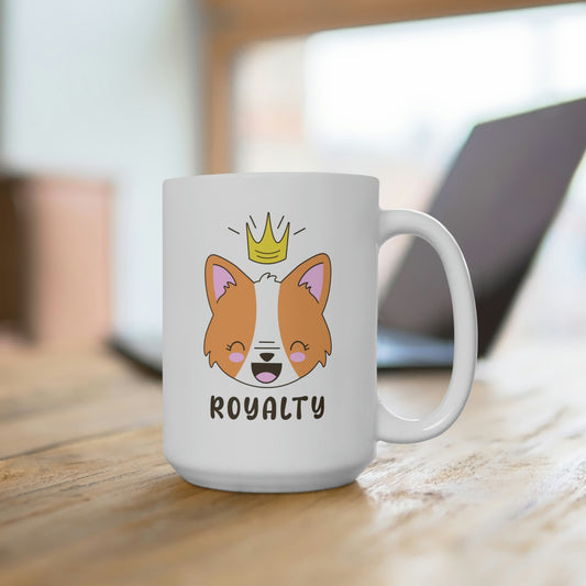 Corgi Royalty Queen Coffee Mugs Ceramic Cup